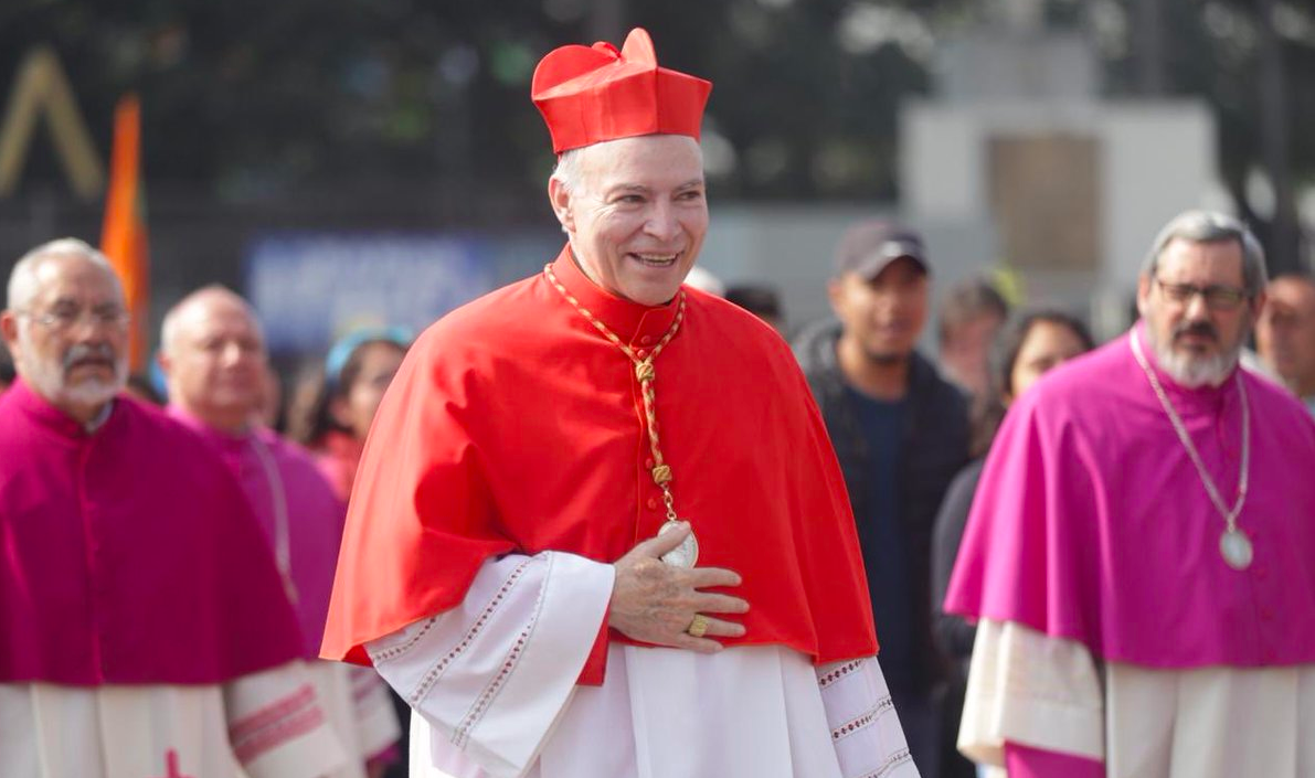 Cardenal Aguiar Retes llama a fortalecer el perdón y la reconciliación