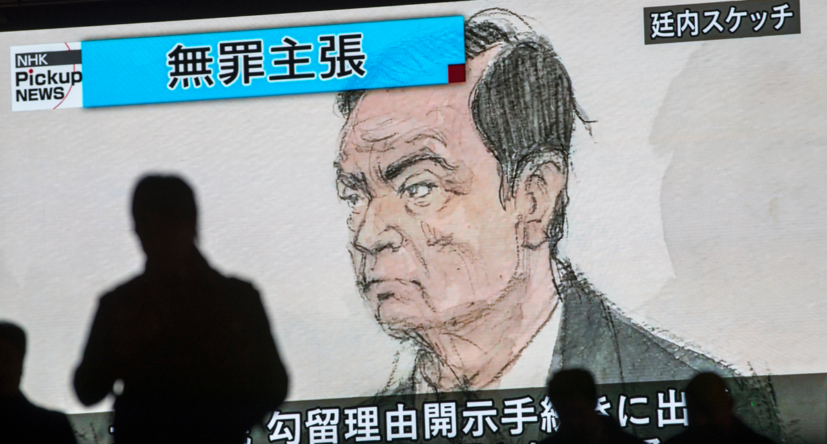 Tribunal de Tokio extiende detención de Ghosn hasta el 22 de abril