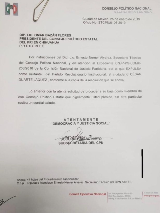PRI expulsa a César Duarte - cesar-duarte-expulsion-del-pri