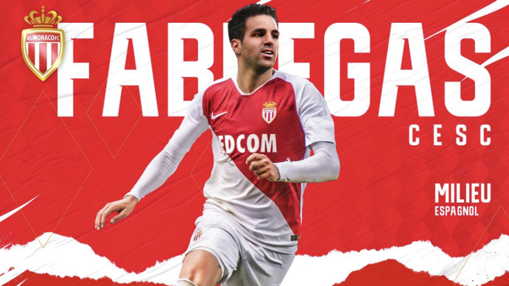 Cesc Fábregas va al Mónaco por tres años y medio