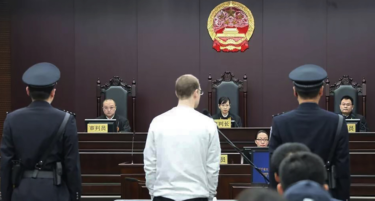 China da pena de muerte a canadiense acusado de tráfico de drogas