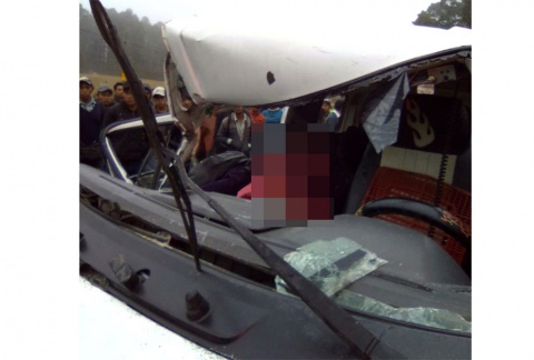 Accidente carretero en Chiapas deja tres muertos y cuatro heridos - choque-chiapas2