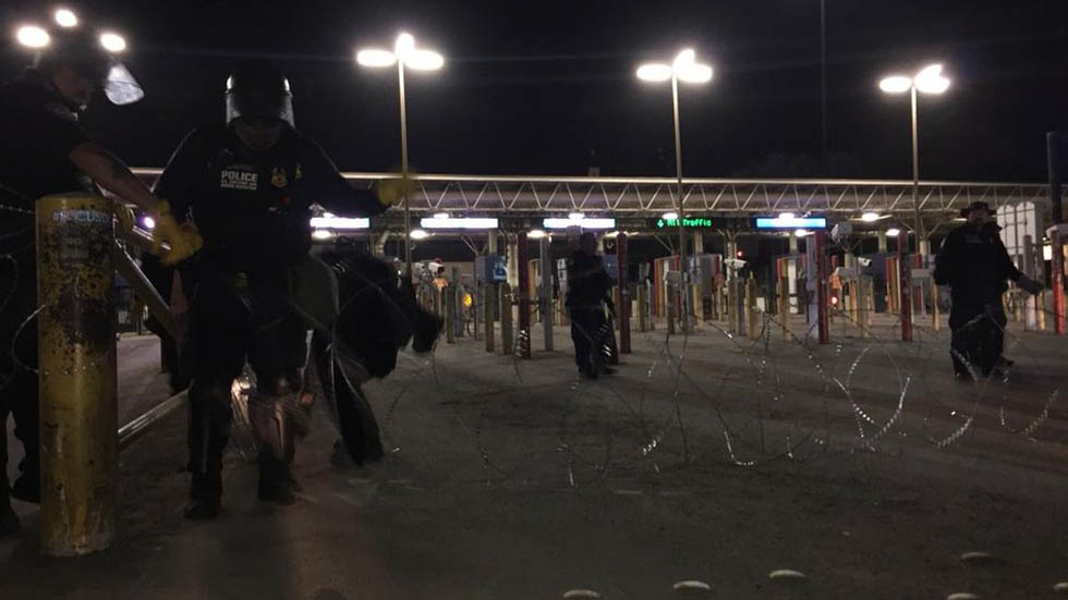 CBP cierra la garita de Otay para realizar simulacro