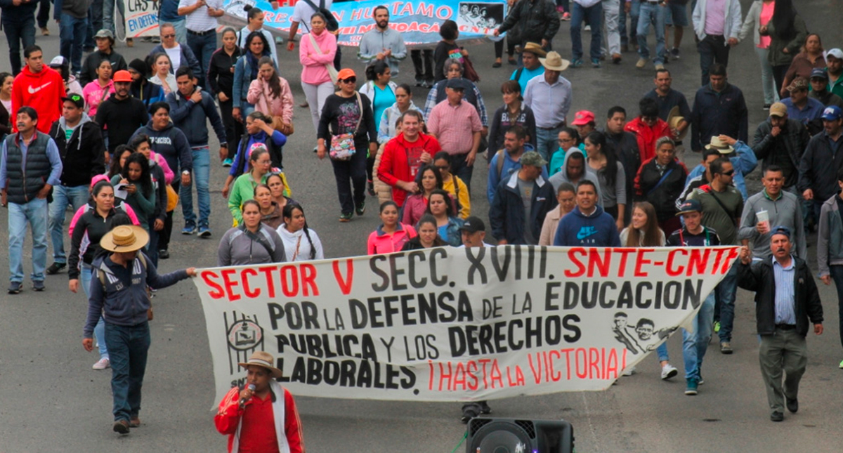 Bonos salariales de la CNTE “no se pagan de ahora”: dirigente sindical