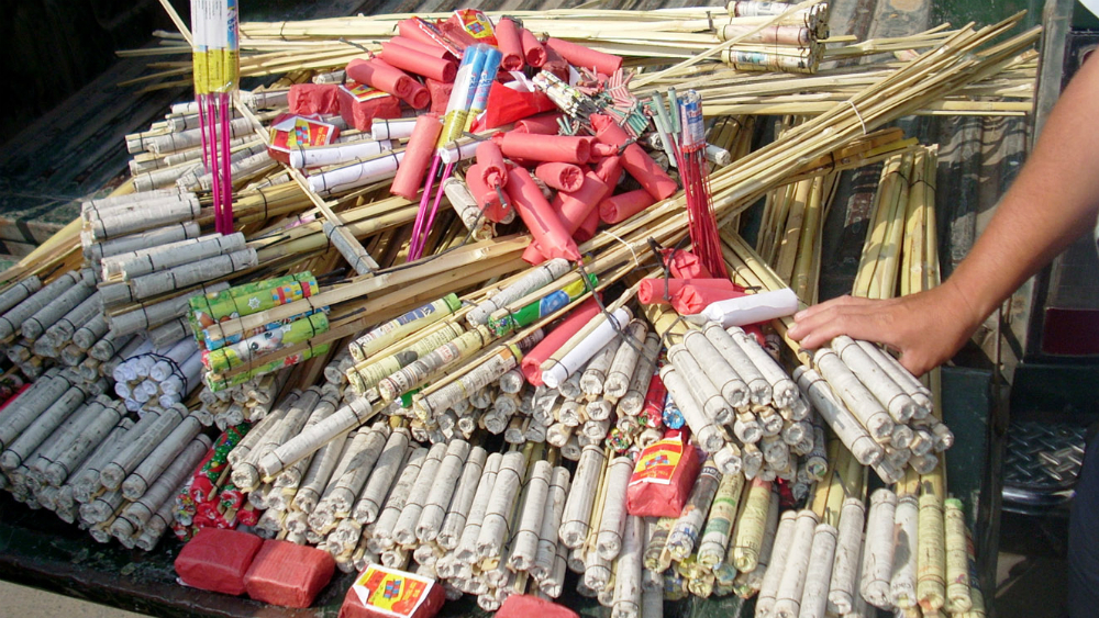 Muere niña al explotarle cohete en el pecho en Nicaragua