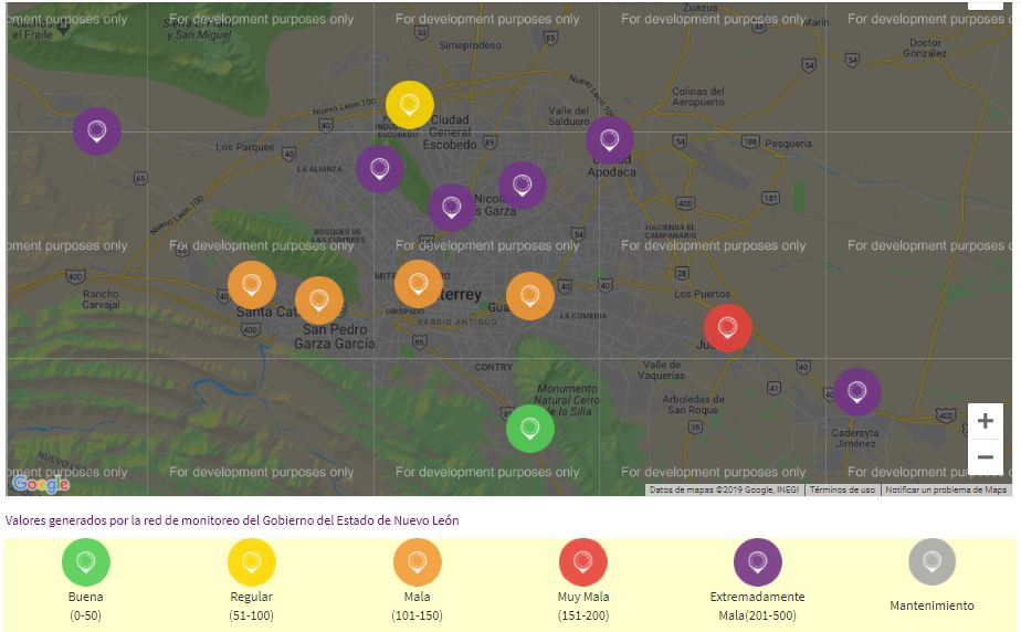 Activan Contingencia en Nuevo León por mala calidad del aire - contaminacion-en-nuevo-leon