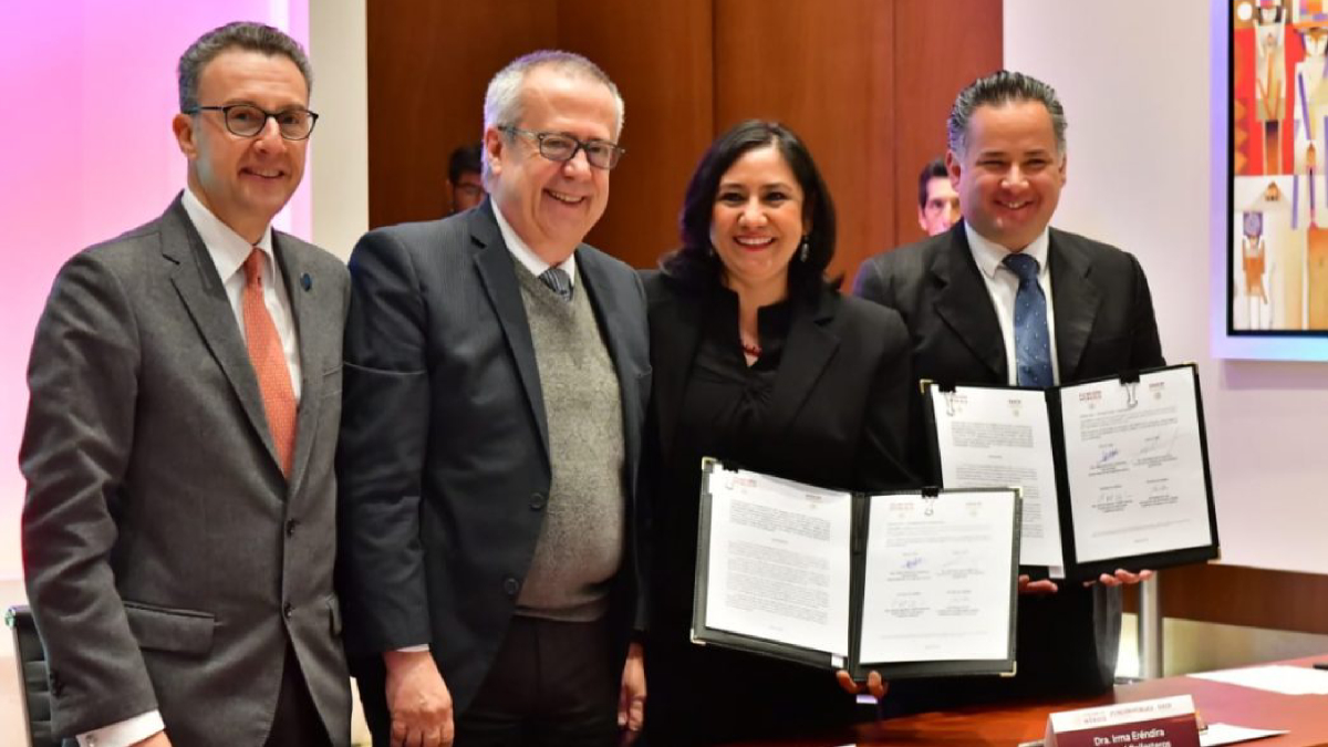 Función Pública y UIF firman convenio de combate a la corrupción Función Pública y UIF firman convenio de combate a la corrupción