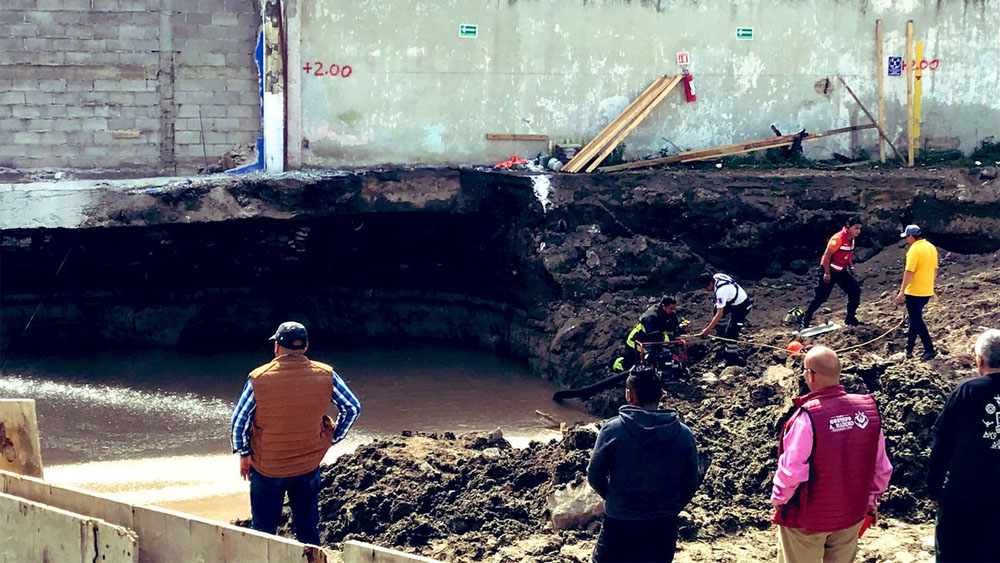 Rescatan cuerpo de construcción en la GAM tras derrumbe