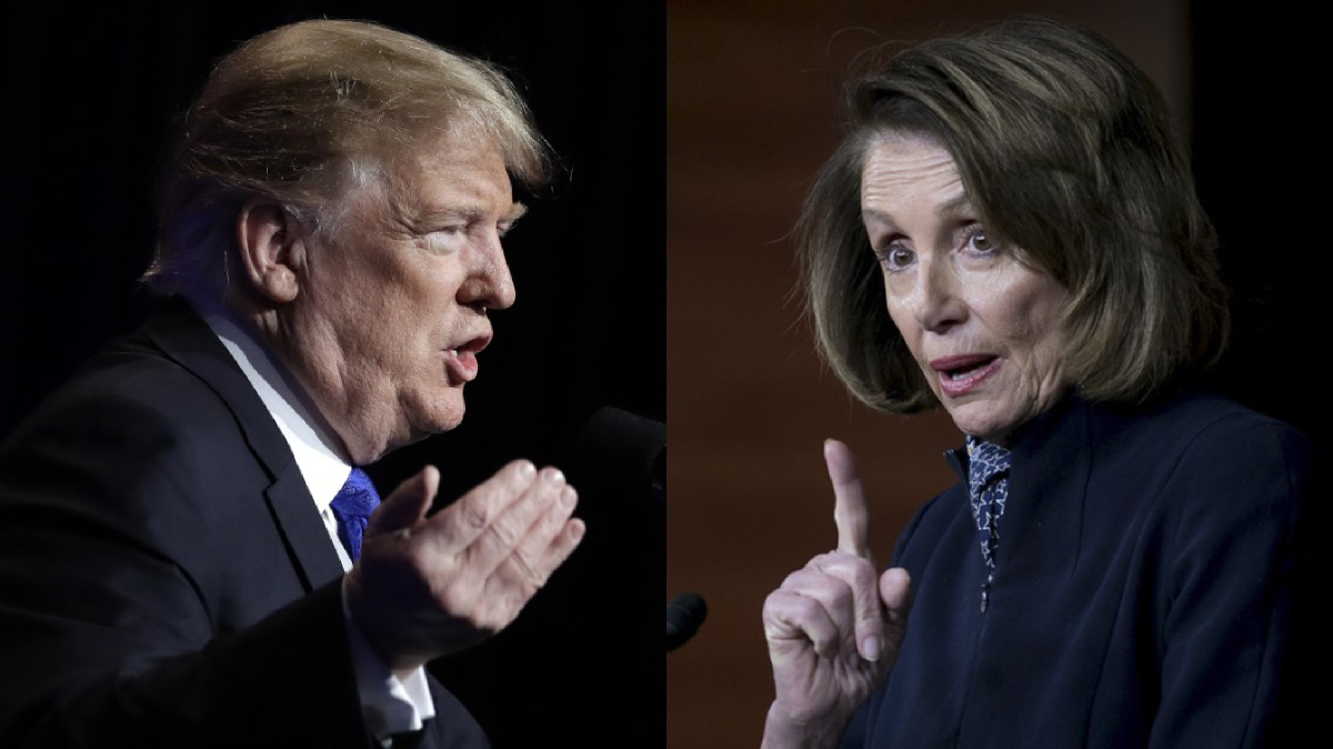 Trump cancela viaje de Pelosi debido al cierre de gobierno