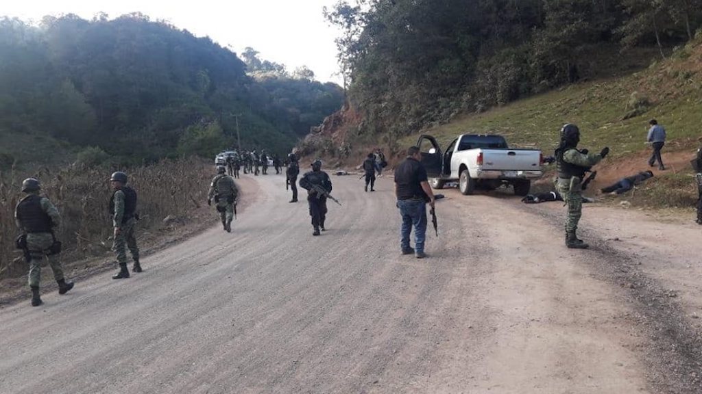 Enfrentamiento en Guerrero deja 10 muertos