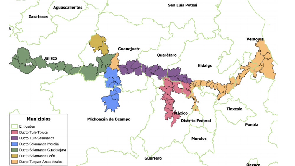 Estos son los 91 municipios que recibirán apoyos contra robo de combustible Estos son los 91 municipios que recibirán apoyos contra robo de combustible