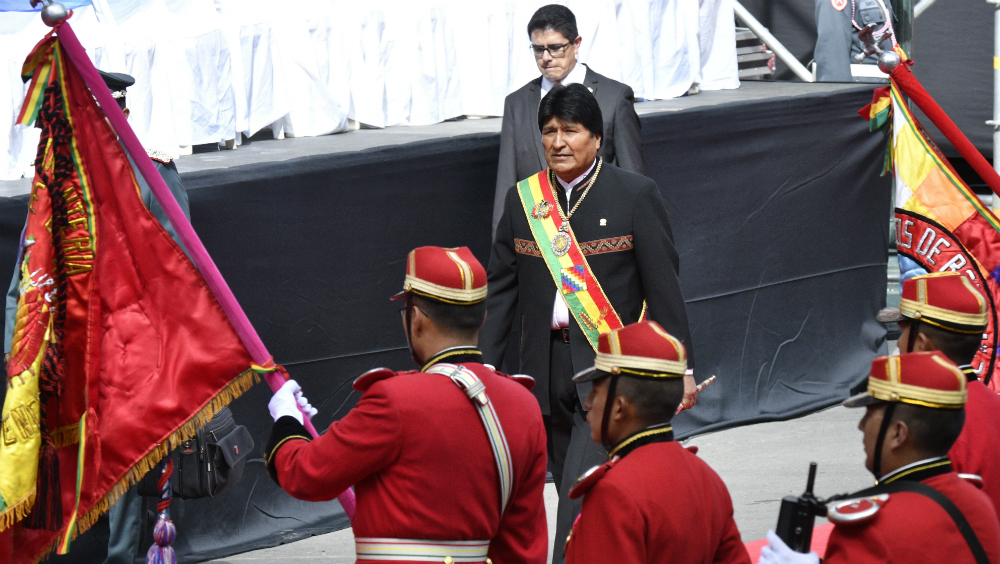 “El imperialismo busca herir a la democracia” de Venezuela: Evo Morales