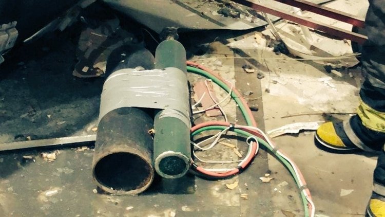 Muere delincuente tras explotar cajero automático en Uruguay - explosion-cajero-uruguay2