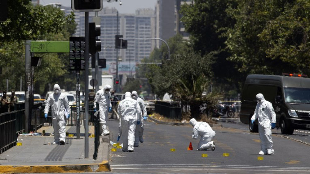 Explosión en parada de autobús deja cinco heridos en Chile