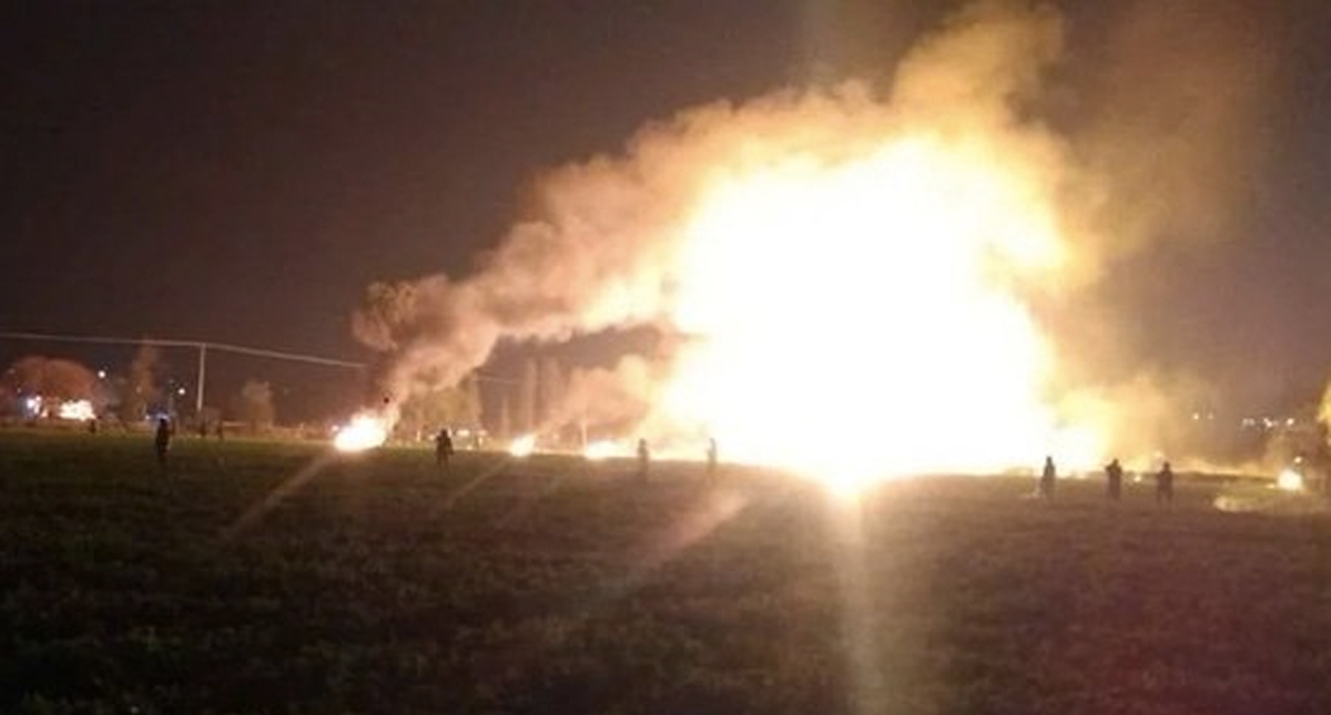 Pemex se moviliza por explosión de ducto en Hidalgo