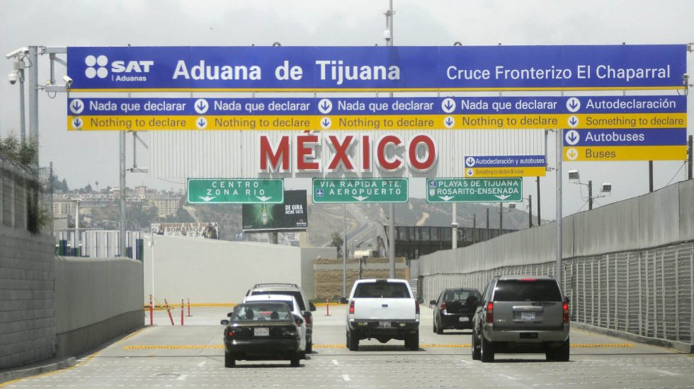 Frontera Norte de Tijuana. Foto de Notimex