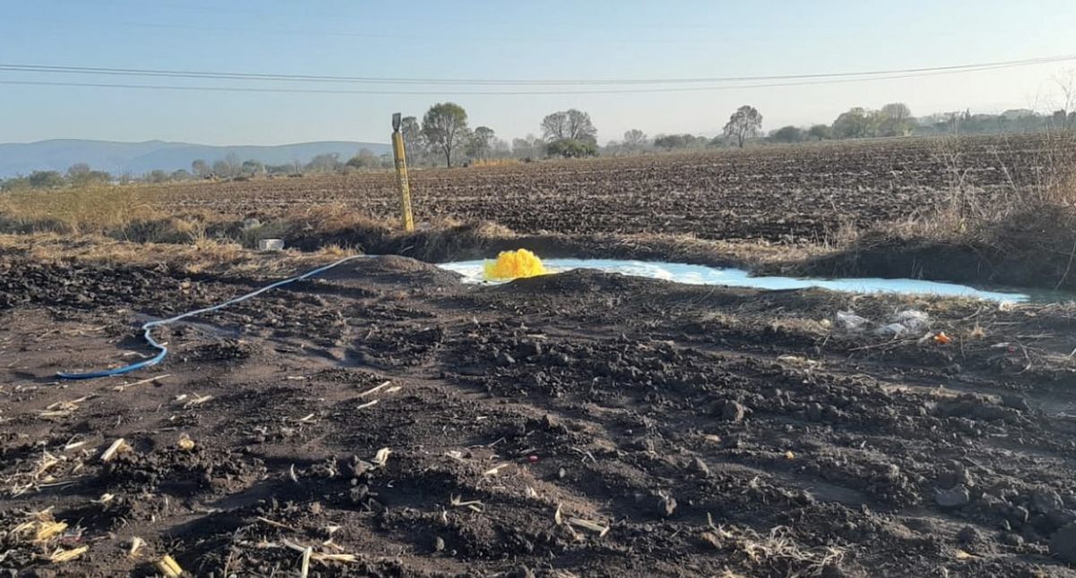 Localizan fuga en ducto en Querétaro