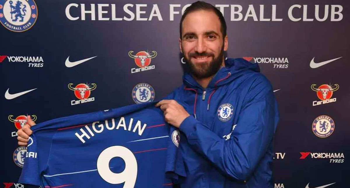 Chelsea anuncia contratación de Gonzalo Higuaín