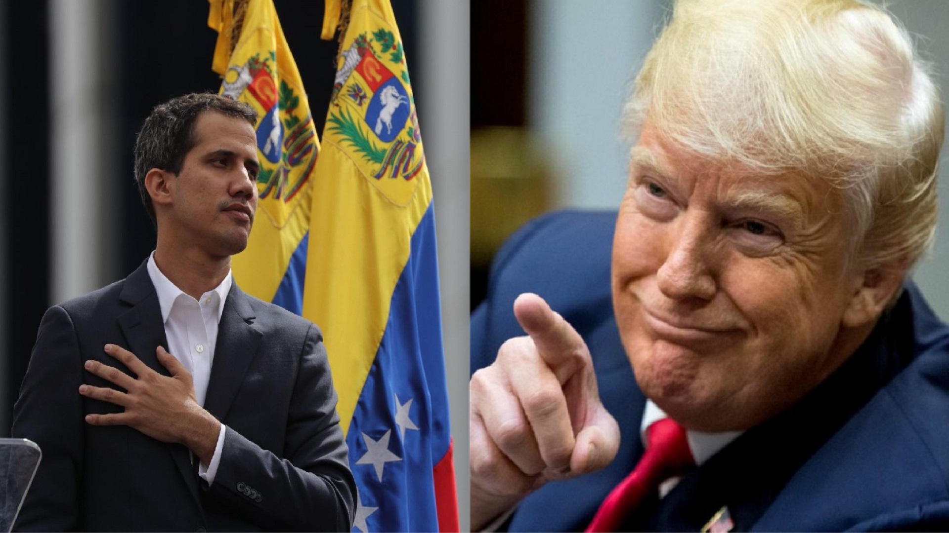 Trump reitera su respaldo a Guaidó con llamada telefónica