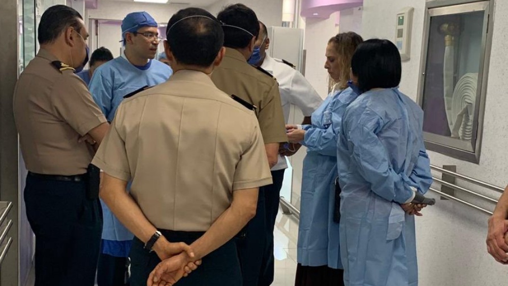 Gutiérrez Müller recorre hospitales que atienden a heridos de Tlahuelilpan