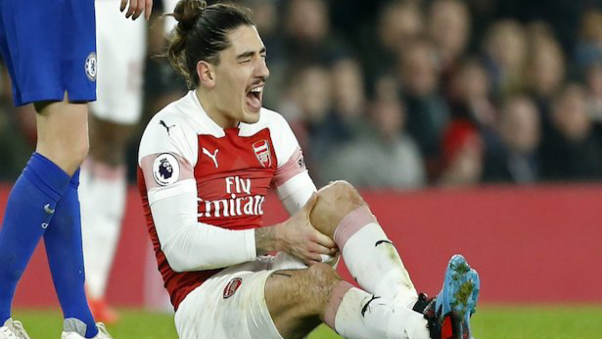 Bellerín fuera de las canchas nueve meses por lesión
