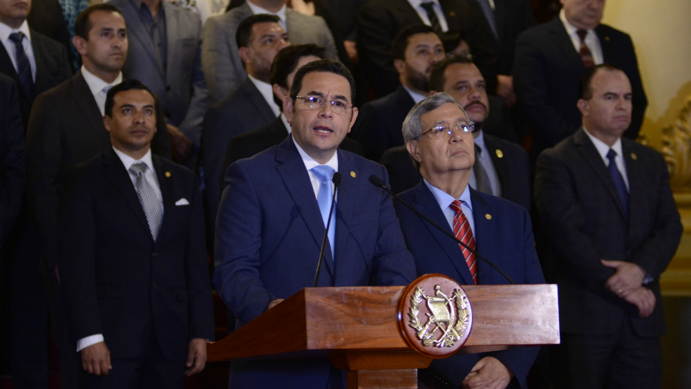 Grave e ilegal decisión del presidente de Guatemala de finalizar misión de Cicig: Zovatto