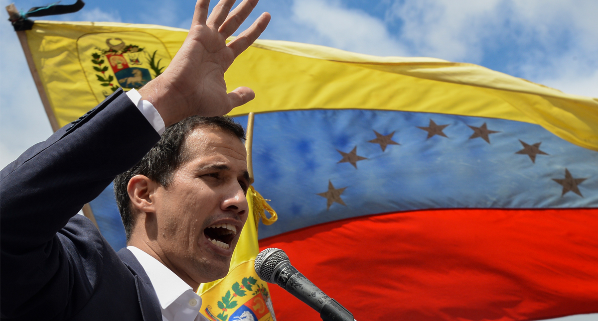 Juan Guaidó se autoproclama presidente encargado de Venezuela Juan Guaidó se autoproclama presidente encargado de Venezuela