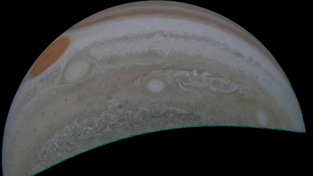 NASA muestra nuevas fotografías de la Gran Mancha Roja de Júpiter - jupiter-mancha-roja