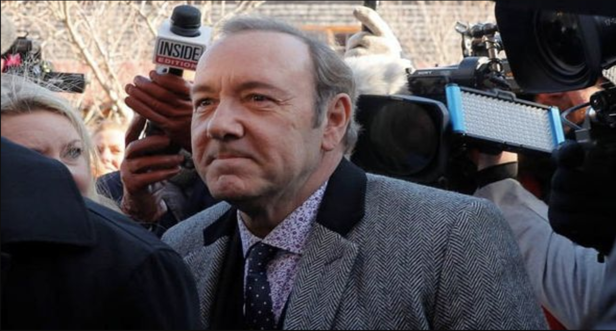 Kevin Spacey en libertad bajo fianza