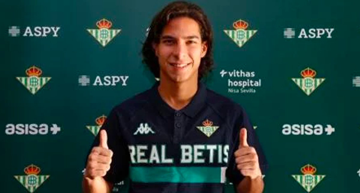 #Video Diego Lainez inicia entrenamientos con el Betis
