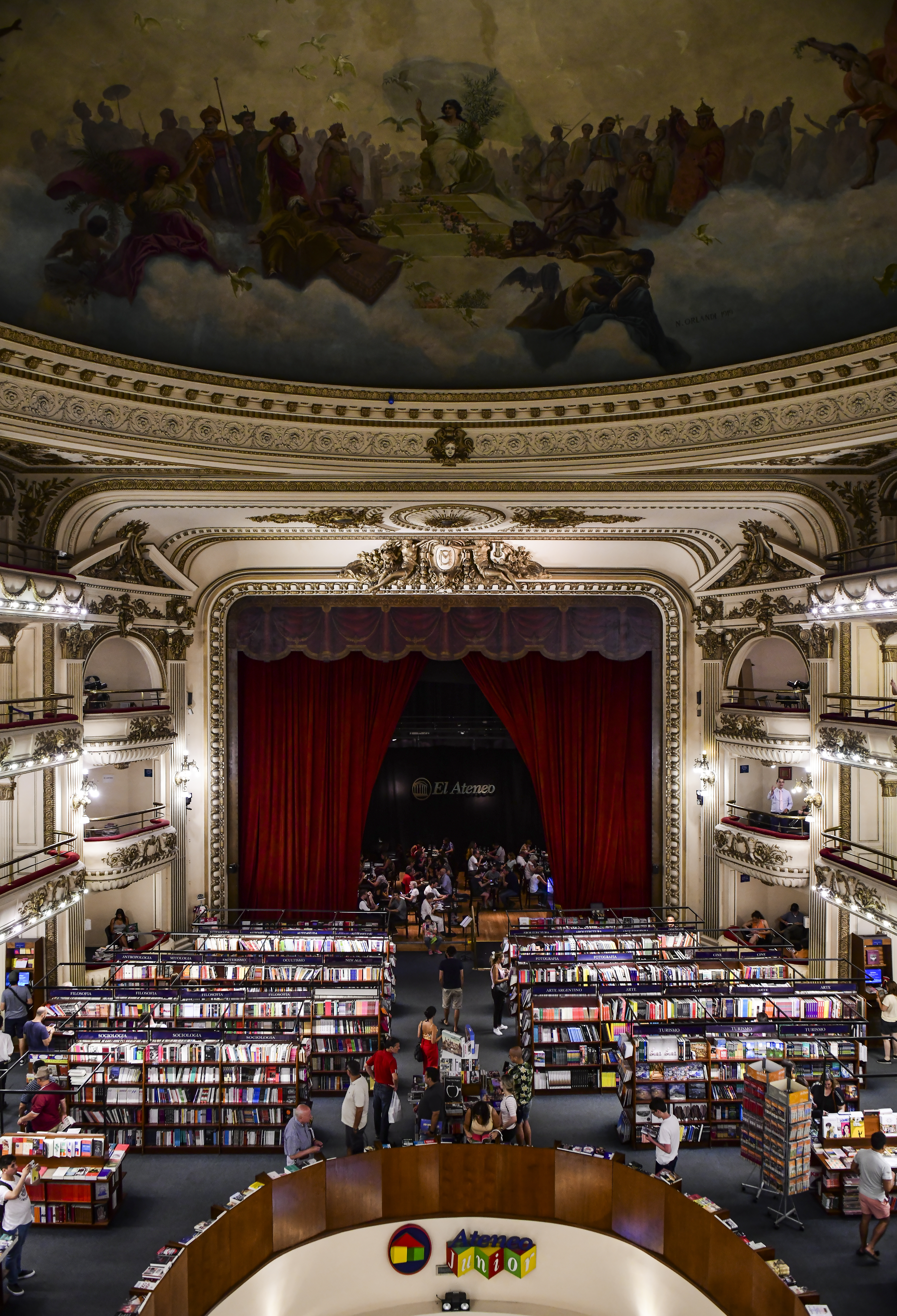 Librería 'El Ateneo Gran Splendid' de Buenos Aires es elegida como la más bella del mundo - libreria-buenos-aires1-1