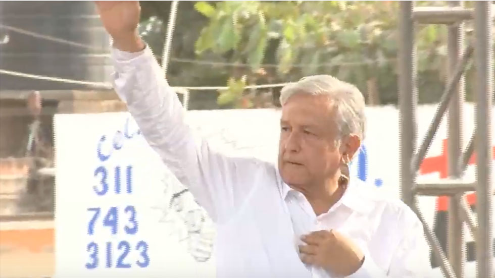 AMLO presenta programa para damnificados por huracán Willa