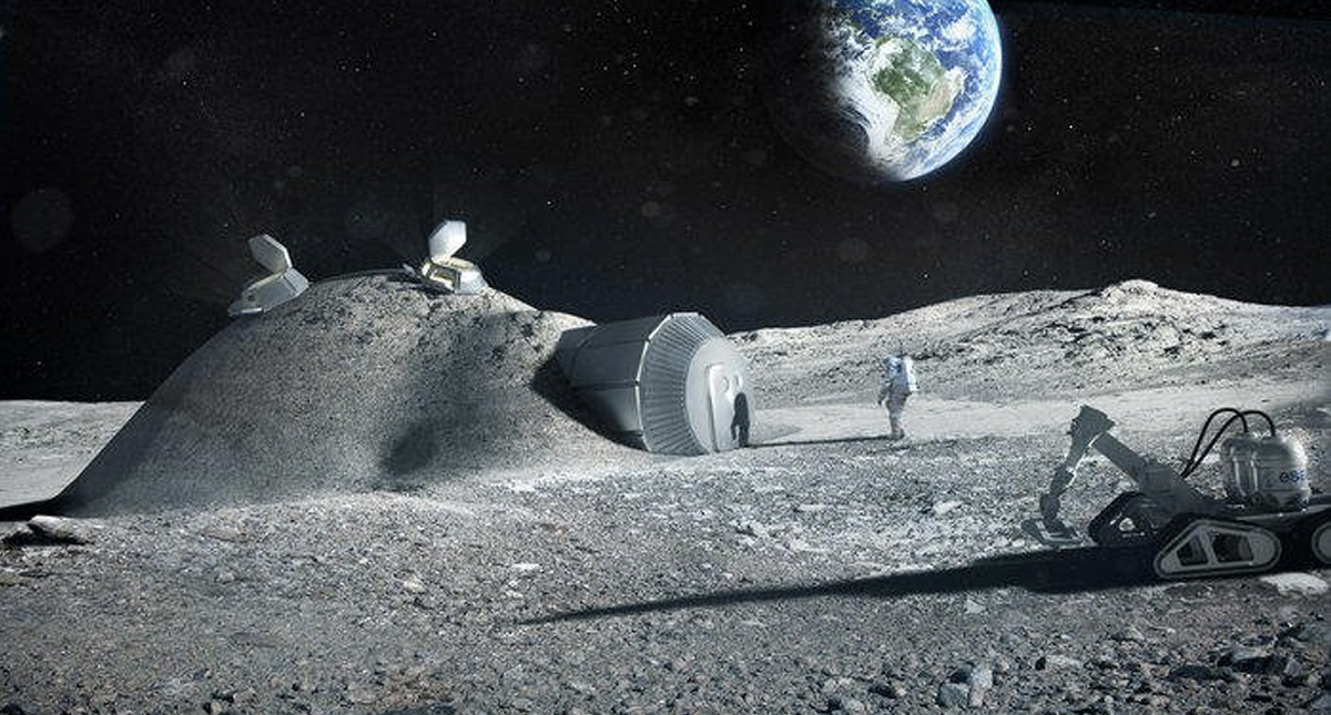 Presentan proyectos ganadores de impresiones 3D para habitar la Luna