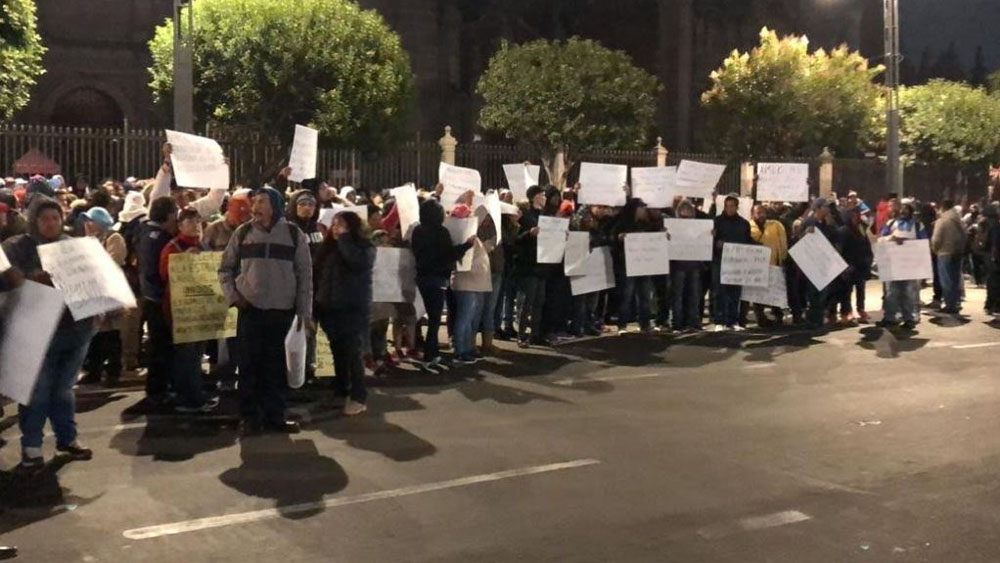 Prevén cuatro movilizaciones en el Centro Histórico