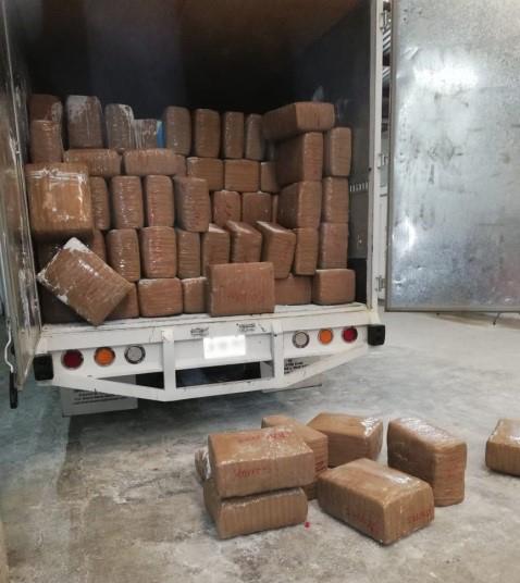 Aseguran tres toneladas de mariguana y nueve granadas en Coahuila - mariguana-saltillo-asegurada