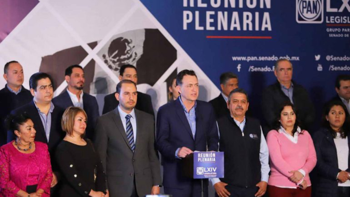 Eligen a Mauricio Kuri como coordinador de los senadores del PAN