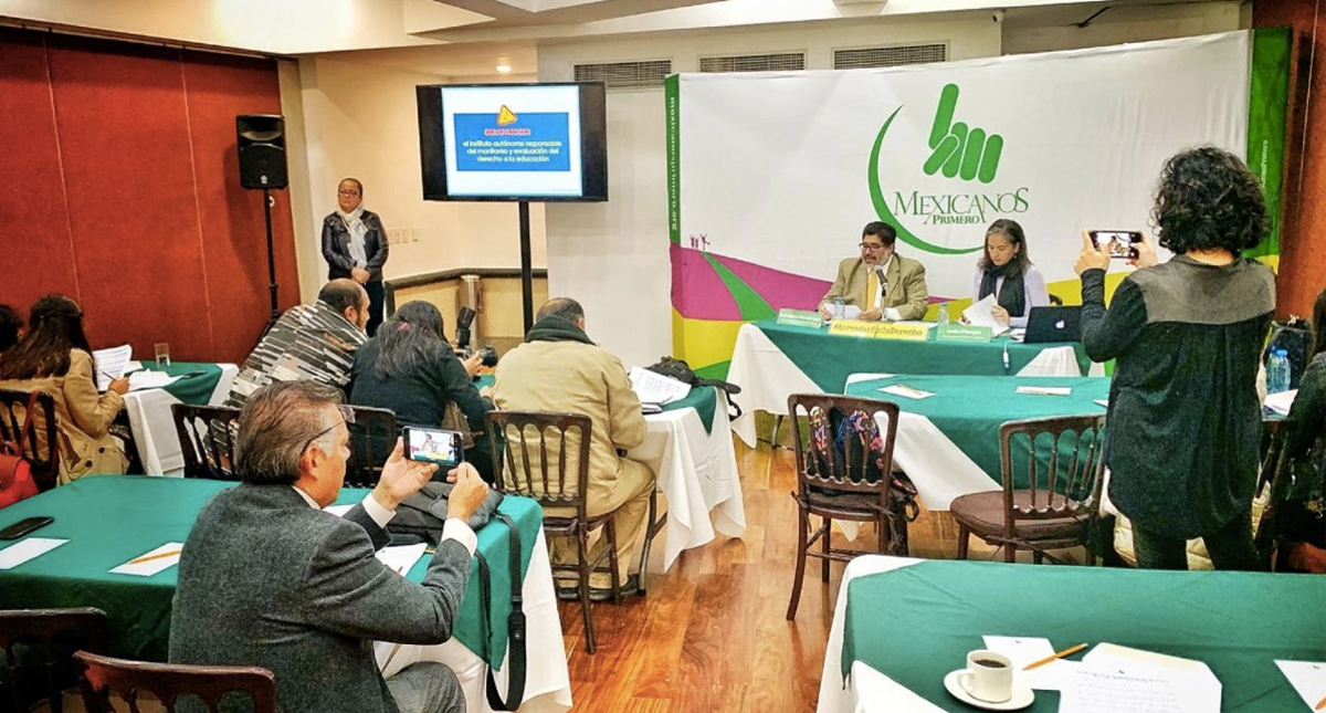 Mexicanos Primero alerta por focos rojos en reforma educativa del gobierno federal Mexicanos Primero alerta por focos rojos en reforma educativa del gobierno federal