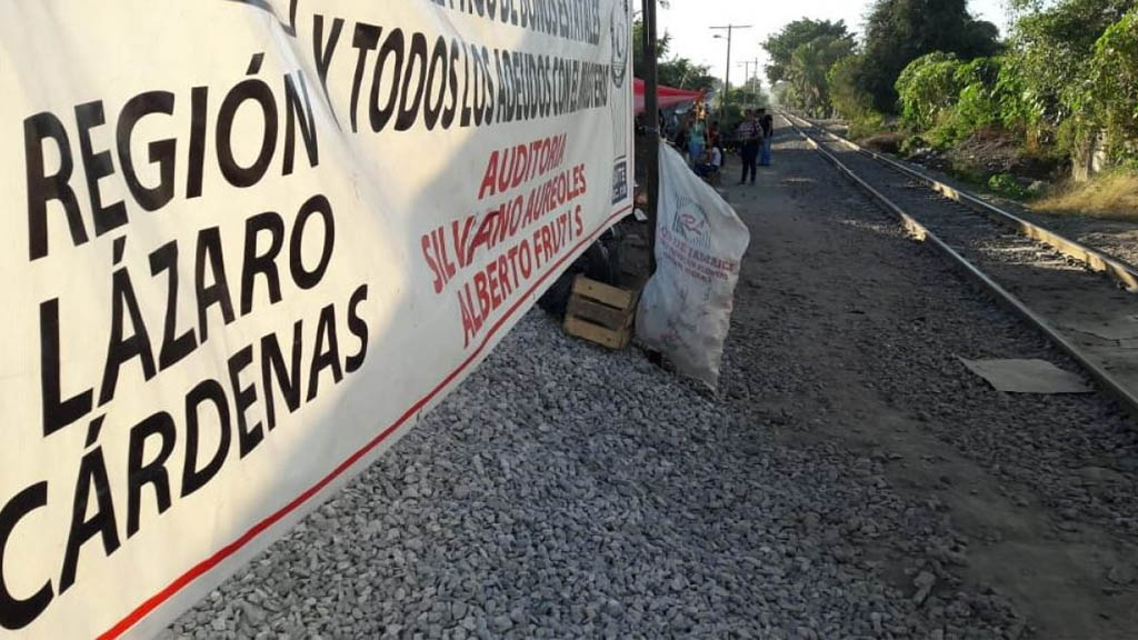 No han salido trenes de Lázaro Cárdenas por bloqueo: Aiemac