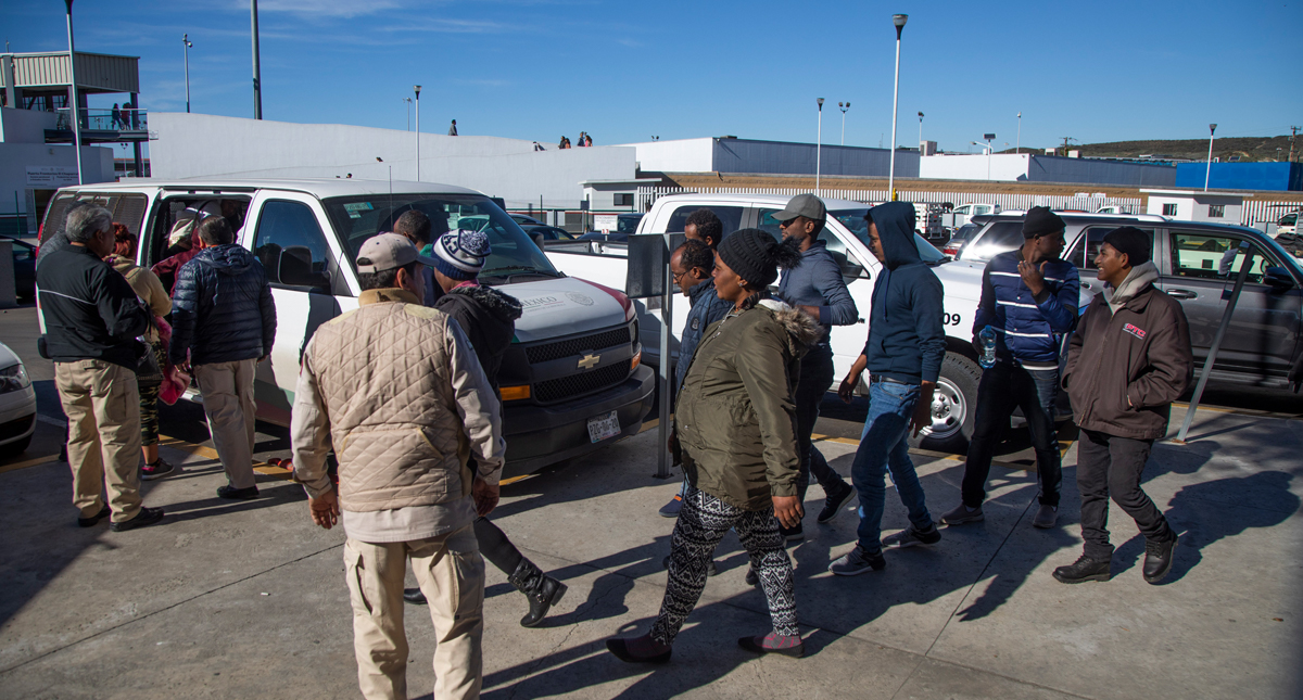 México a la espera del primer grupo de migrantes enviados por EE.UU.