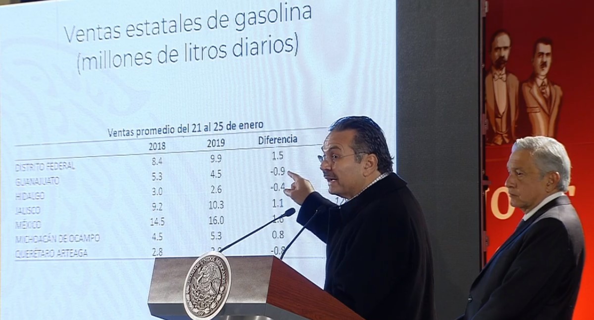 Disminuyó 90% el huachicoleo, informa el director de Pemex