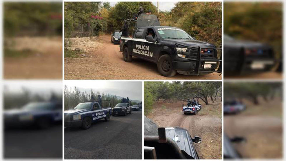 Hallan cadáveres decapitados en ejido de Michoacán - operativo-por-el-hallazgo-de-decapitados