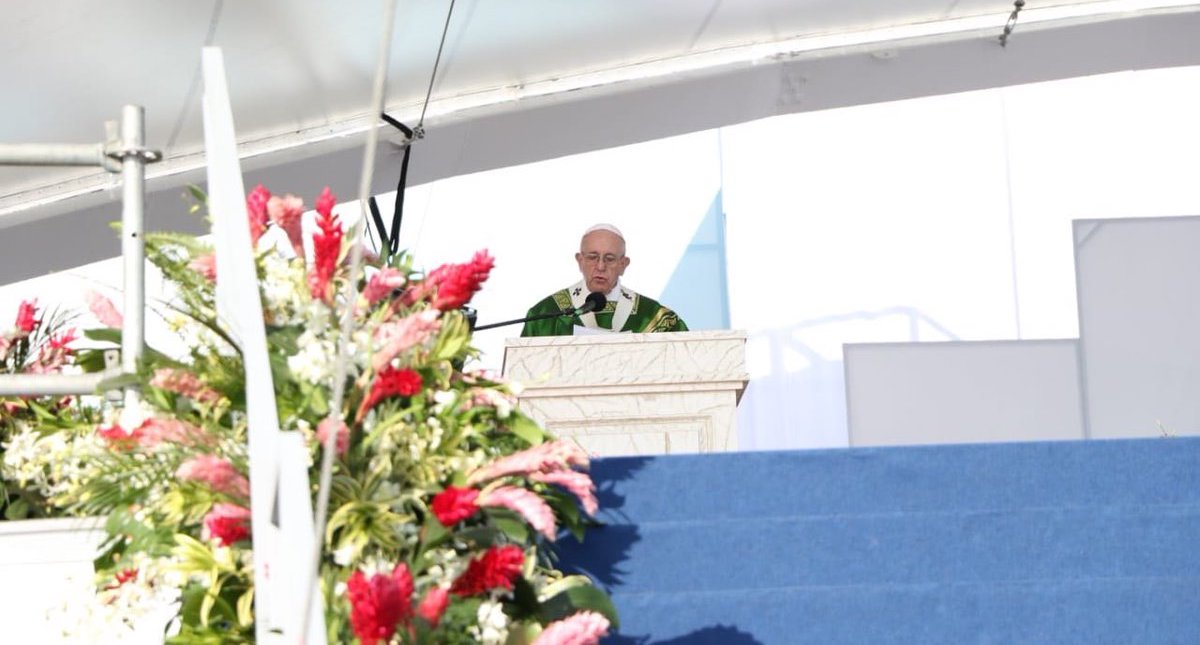 El papa Francisco recuerda en Panamá a las víctimas de Tlahuelilpan