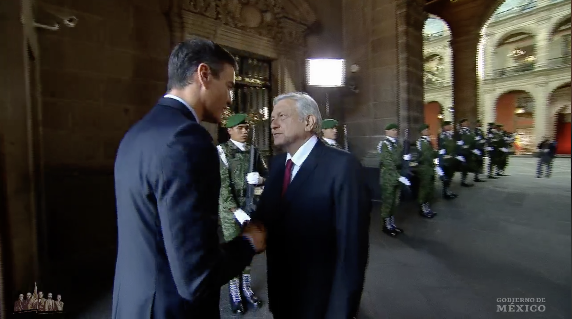 Ceremonia Oficial de Bienvenida a Pedro Sánchez, presidente del Gobierno de España