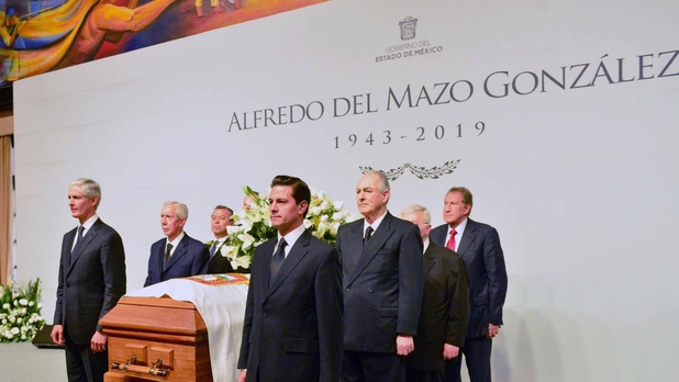 Peña Nieto participa en guardia de honor a Alfredo del Mazo - pena-nieto-homenaje-del-mazo