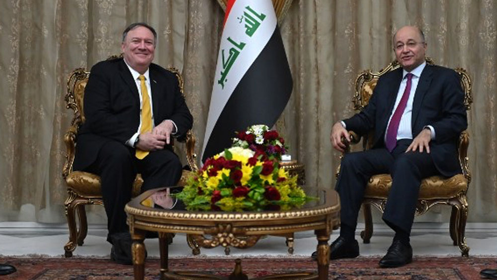 Mike Pompeo realiza visita sorpresa a Irak