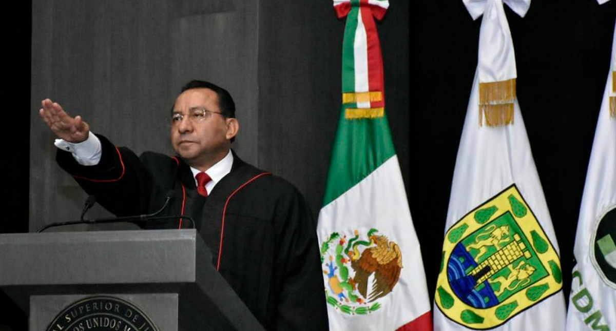 Rafael Guerra asume como presidente del TSJ de la Ciudad de México