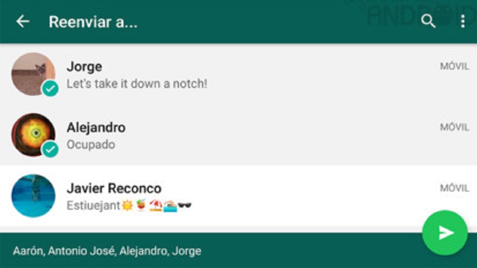 WhatsApp bloqueará a usuarios por reenvíos masivos - reenviar-mensajes-en-whatsapp