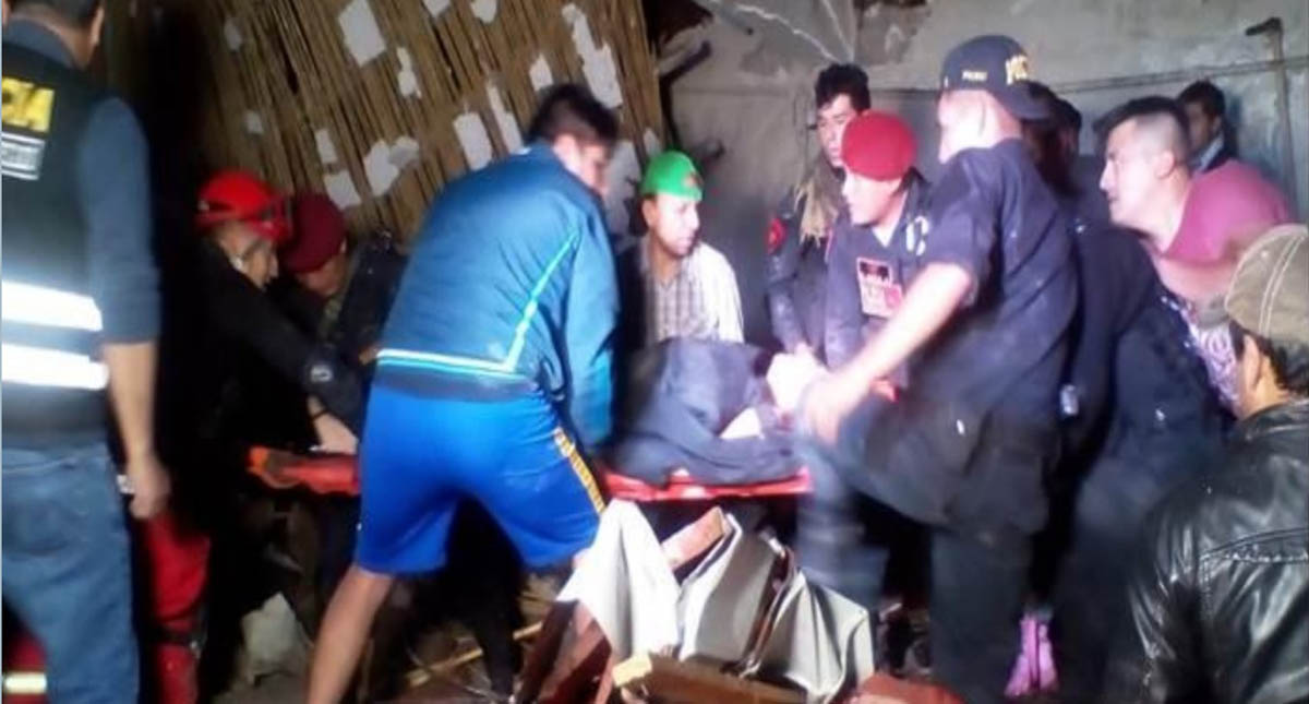 Mueren 15 por colapso de pared en hotel donde celebraban boda en Perú