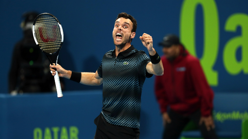 Bautista derrota a Djokovic en las semifinales de Doha