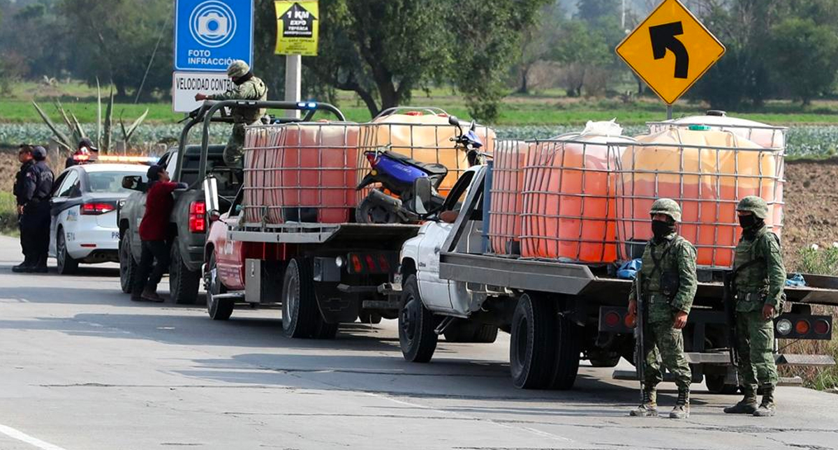Robo de combustibles disminuyó a cuatro mil barriles diarios en abril